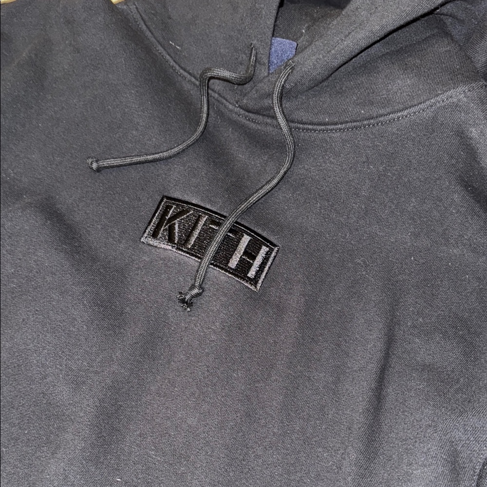 Kith Black Sweatshirt Hoodie Structured Fit